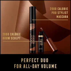 2000 Calorie Pro Stylist Mascara Black 9ml