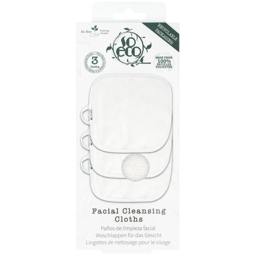 3 Facial Cleansing Cloths