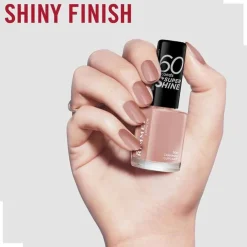 60 Seconds Super Shine Nail Polish #500 Caramel Cupcake 8ml