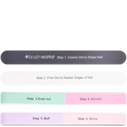 6 Sided Nail File Shape & Shine 1pcs