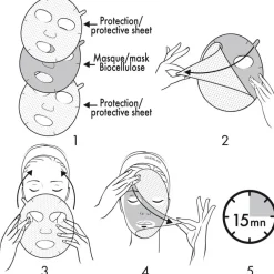 Abeille Royale Honey Cataplasm Mask 4pcs