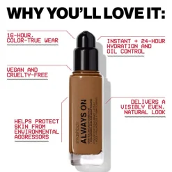 Always On Skin Balancing Foundation M20W 30ml
