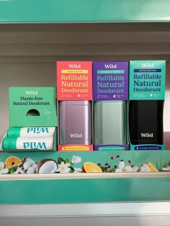 Aqua Case And Fresh Cotton & Sea Salt Deodorant Starter Pack