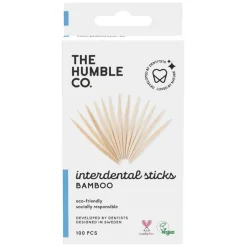 Bamboo Interdental Sticks 100pcs