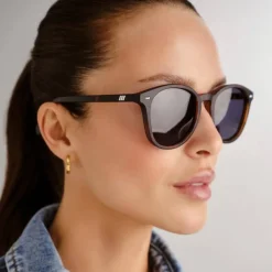 Bandwagon Matte Tortoise With Polarised Smoke Mono Lens