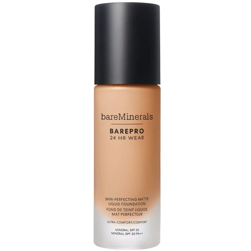 BAREPRO 24H Matte Comfort Liquid Foundation Light 22 Warm 30ml