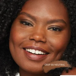 BarePro 16hr Skin-Perfecting Powder Foundation Deep 55 Neutral 8g