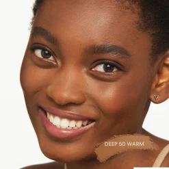 BarePro 16hr Skin-Perfecting Powder Foundation Deep 50 Warm 8g