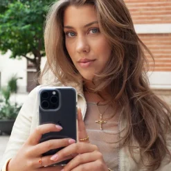 Bea Croissant Ring Stainless Steel