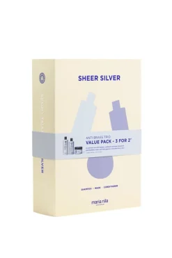 Beauty Box Sheer Silver 3pcs