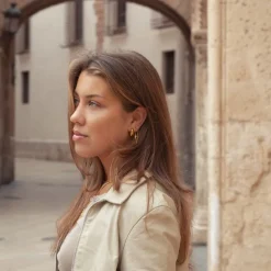 Beaux Classic Chunky Stud Earrings 19,5mm