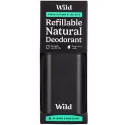 Black Case And Fresh Cotton & Sea Salt Deodorant Starter Pack