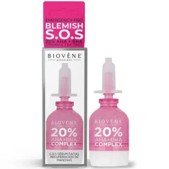 Blemish S.O.S Emergency-Pro 20% AHA & BHA + Organic Tea Tree Facial Serum Treatment 10ml
