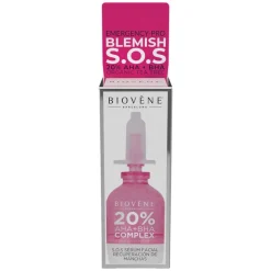 Blemish S.O.S Emergency-Pro 20% AHA & BHA + Organic Tea Tree Facial Serum Treatment 10ml