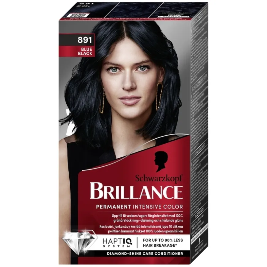 Brillance Intensive Color Creme 891 Blue Black