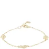 Brittany Small Bracelet Gold Onesize
