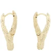 Brittany Small Hoop Earring Gold Onesize