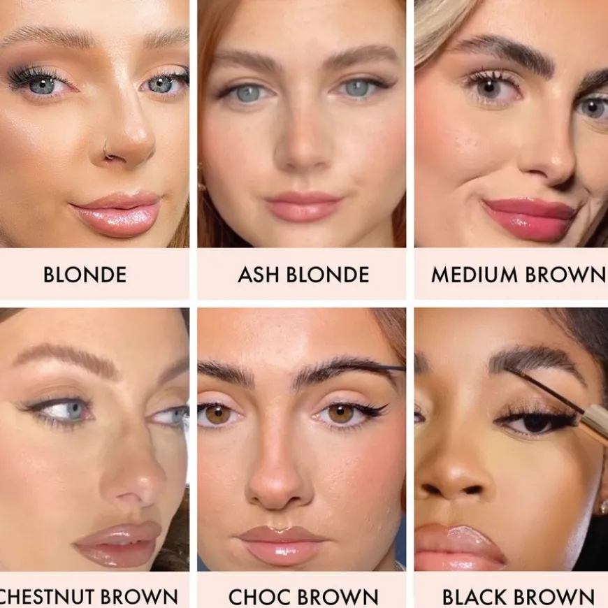 Brow Gel Tint and Texture Medium Brown 3ml