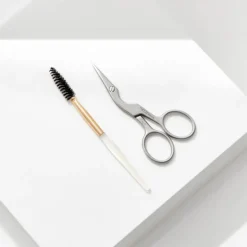 Browshaping Scissors And Brush