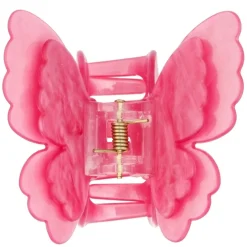Butterfly Hair Claw Bubblegum Pink