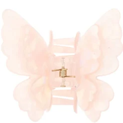 Butterfly Hair Claw Pale Rose