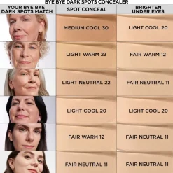 Bye Bye Dark Spots Concealer + Serum Light Warm 23 6,7ml