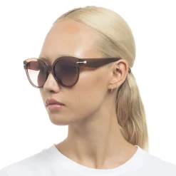 Capacious Chocolate With Brown Gradient Lens