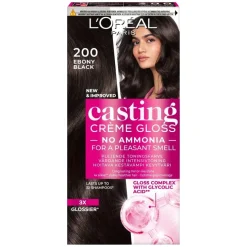 Casting Crème Gloss Semi-Permanent Color 200 Ebony Black