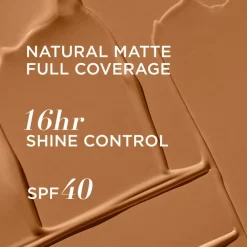 CC+ Cream Natural Matte Foundation For Oily Skin SPF40 Rich Honey 32ml