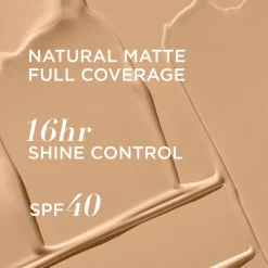 CC+ Cream Natural Matte Foundation For Oily Skin SPF40 Medium Tan 32ml