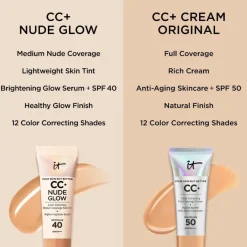 CC+ Nude Glow SPF40 09 Medium Tan 32ml