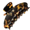 Cellulose Acetate Pince À Cheveux Medium Hairclip Tortoise Shell