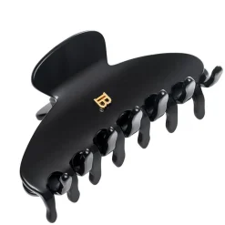 Cellulose Acetate Pince À Cheveux Medium Hairclip Black