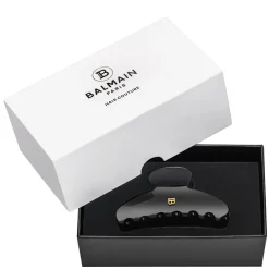 Cellulose Acetate Pince À Cheveux Medium Hairclip Black