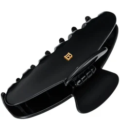 Cellulose Acetate Pince À Cheveux Large Hairclip Black