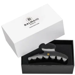 Cellulose Acetate Pince À Cheveux Large Hairclip Black