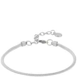 Chase Charlize Bracelet Plain Silver