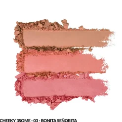 Cheeky Threesome Blush Palette Bonita Señorita 13,5g