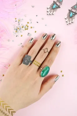 Chrome Manicure Set Le Metallique 5ml