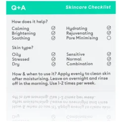 Cica Overnight Face Mask 50g