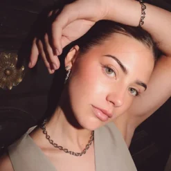 Clara Necklace Steel 41cm