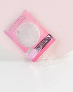 Clear Flexi Elastic Hair Bands 100pcs