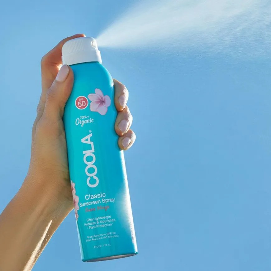 Clear Sunscreen Spray SPF50 Guava Mango 177ml