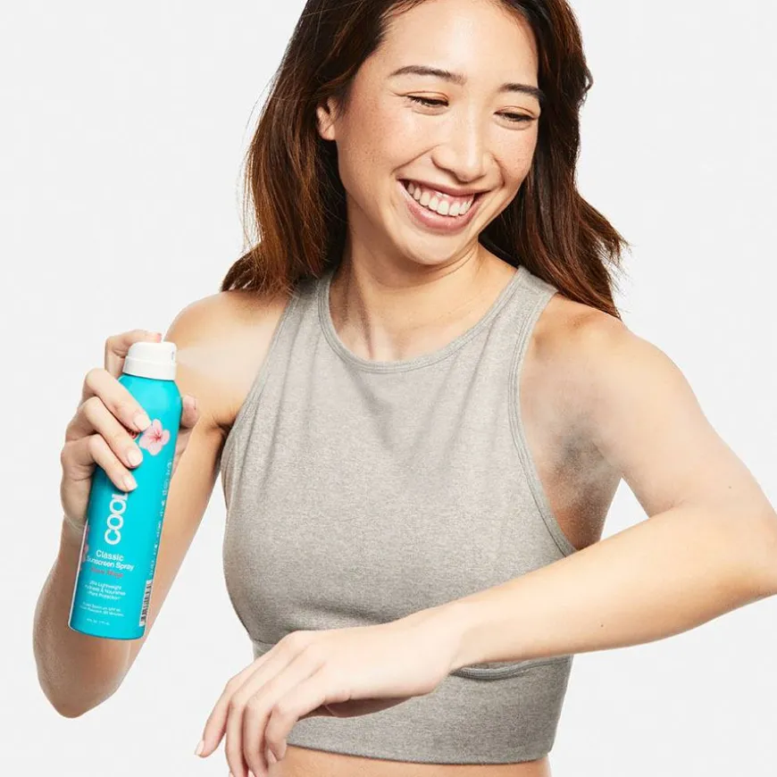 Clear Sunscreen Spray SPF50 Guava Mango 177ml