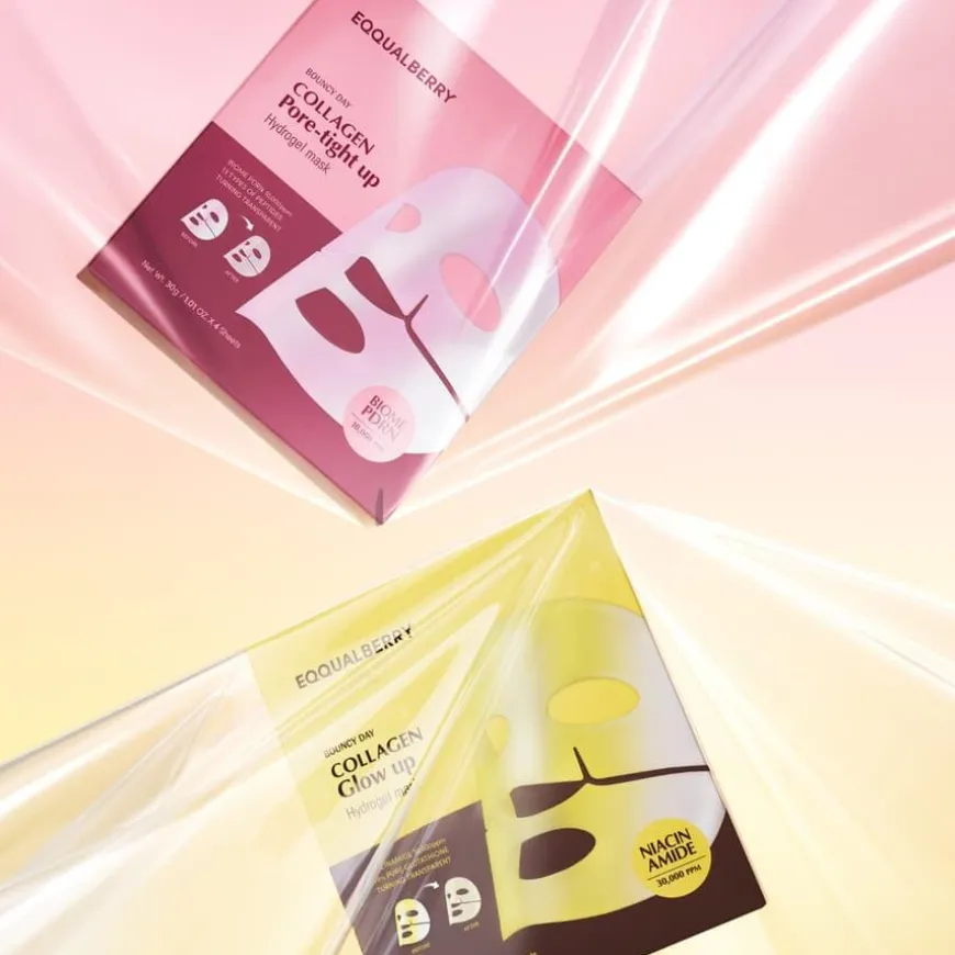 Collagen Glow Up Hydrogel Mask 4Sheets