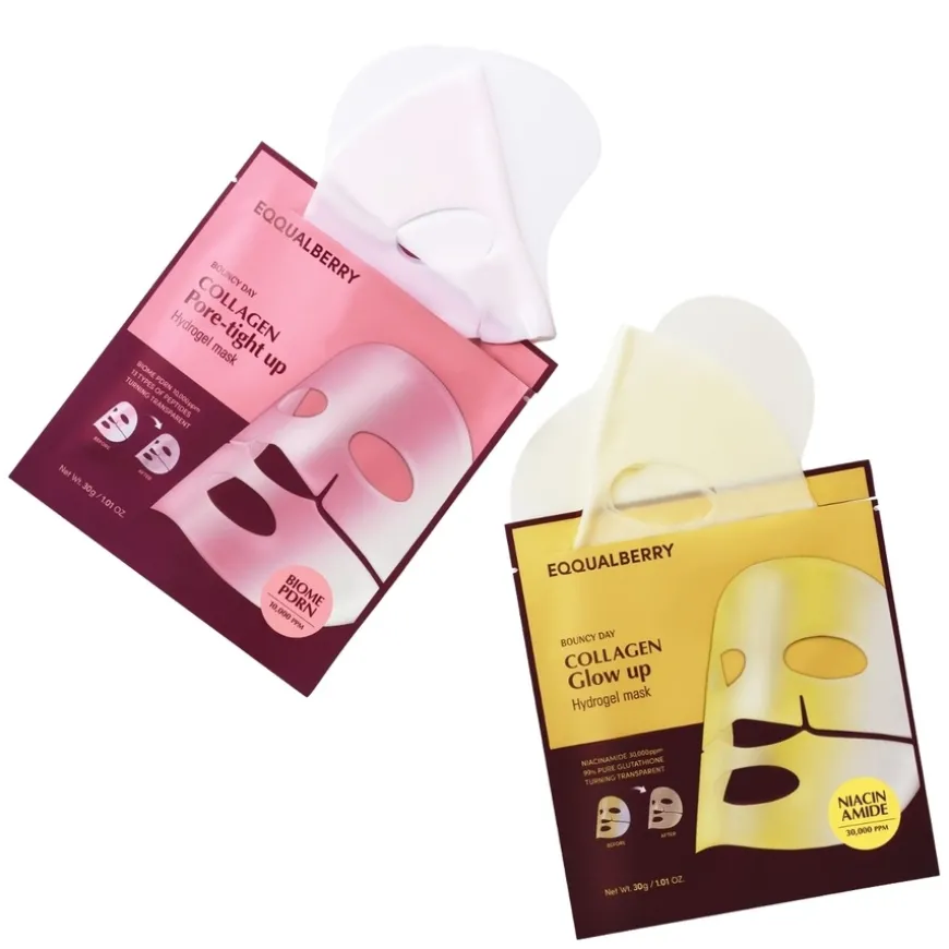 Collagen Glow Up Hydrogel Mask 4Sheets