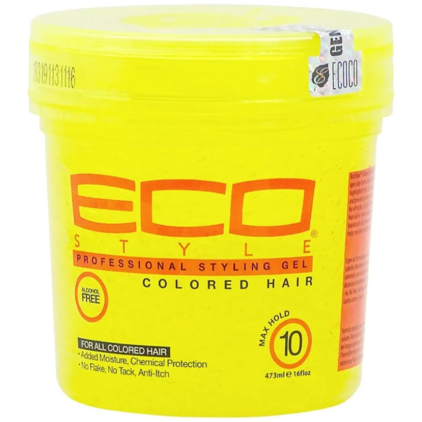 Color Treated Yellow Styling Gel 473ml