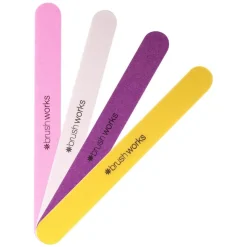 Coloured Nail Files 4pcs