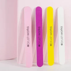Coloured Nail Files 4pcs