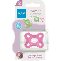 Comfort Pacifier 0-2 Pink